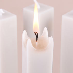 Fabricant de bougies parfumées en cire de soja sur pilier carré personnalisé Semi-manuel Semi-mécanique Ambiance festive Fournisseur d'exportation - Product Image 4