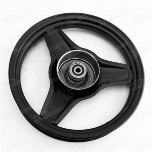 Jante de roue avant de <span class=keywords><strong>moto</strong></span>, pièce de rechange Durable, pour PY50, PW50, pewee, pyw 50, métal, noir - Product Image 6