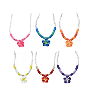 New Beads Flower Necklaces Custom Hand Bohemian Women's Jewelry Necklace For Gifts