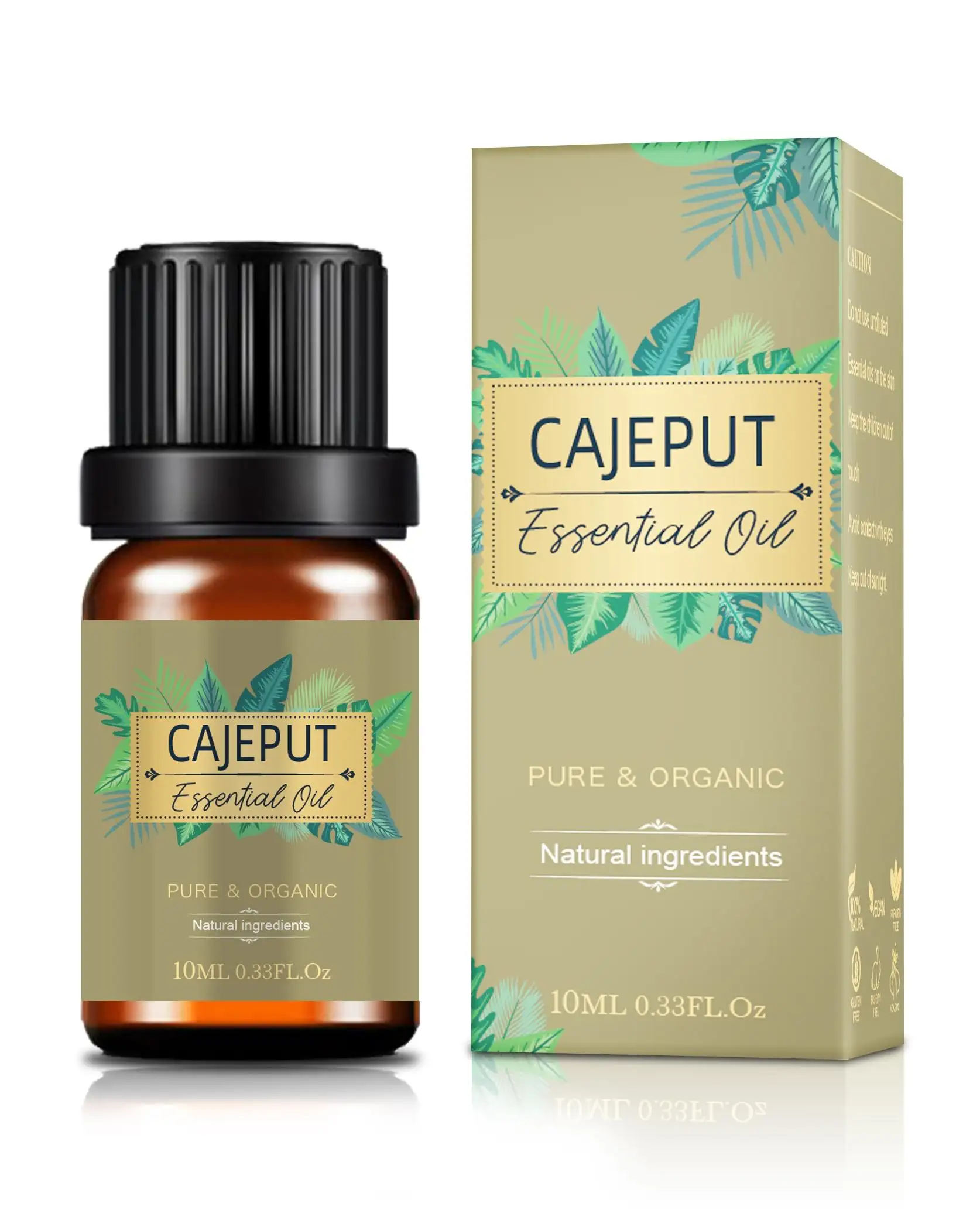 Aceite esencial de Melaleuca orgánico natural vegetal al por mayor destilado a granel para extraer el aceite esencial de Cajeput