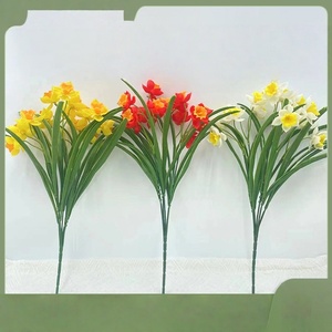 Fiori Artificiali di <span class=keywords><strong>Narciso</strong></span> Realistici Fatti a Mano, Morbidi e Durevoli, Bouquet per la Festa del Papà JingRui - Product Image 2