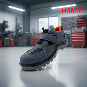 LXG, Zoccoli di Sicurezza <span class=keywords><strong>in</strong></span> Pelle Scamosciata Naturale <span class=keywords><strong>Blu</strong></span> di Alta Qualità, Popolari <span class=keywords><strong>in</strong></span> Bangladesh, con Punta <span class=keywords><strong>in</strong></span> Acciaio per Cantieri Edili, <span class=keywords><strong>Calzature</strong></span> da Lavoro HSB221 - Product Image 2