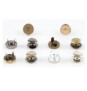 Garment Accessories Supplier Metal Snap Button Magnetic Button For Clothing