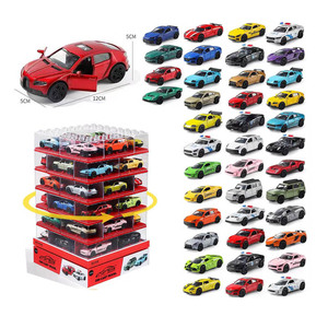 Modèle de voiture de course en alliage moulé sous pression à l'échelle 1 36 Simulation de voiture jouet moulée sous pression Modèles de voiture de course - Product Image 3