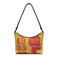 Sac à bandoulière personnalisable NSPDK Sisters Sorority pour femme, le plus vendu, pour les voyages en plein air, sac sous le bras tendance en PU