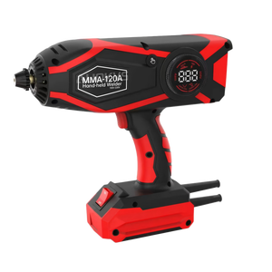 เครื่องเชื่อม MMA-120 แบบพกพา ใช้ไฟได้สองระบบ 110V/220V เครื่องเชื่อมไฟฟ้าขนาดเล็กแบบอินเวอร์เตอร์ น้ำหนักเบา เหมาะสำหรับใช้ในบ้าน - Product Image 3