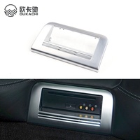 Panneau de garniture de l'unité de commande arrière de la voiture pour Mercedes Benz Classe E 2014 W212 Lecteur CD de siège arrière DVD Cadre de couverture chromé A21284600277