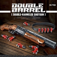 Reobrix WW2 AK47 Modèle de construction technique et jouet électronique en blocs pour enfants de 5 à 7 ans