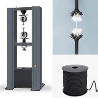 Cuerda de Paracord con Patrón de Diamantes 550, Morado y Negro, 5/32 Pulgadas, 4 mm, 7 Hilos, Tipo III, Cuerdas de Paracaídas para Supervivencia y Camping