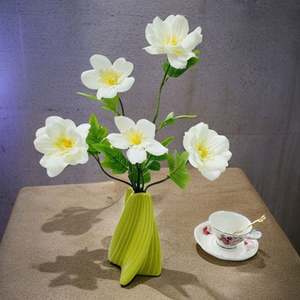 ดอกไม้ประดิษฐ์สำหรับงานแต่งงานของตกแต่งบ้านในร่มกลางแจ้งอุปกรณ์ประกอบฉากถ่ายภาพ Ranunculus asiaticus - Product Image 1