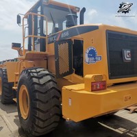 Chargeuse sur pneus d'occasion Liugong 856, 5 tonnes, moteur Cummins, pour travaux de construction, carrière, sable et terrassement