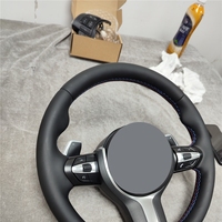 Volant pour F30 F10 avec airbag, prix usine, cuir perforé noir personnalisé, volant M Sport, nouveau design