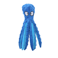 KINYU-Jouet à mâcher écologique en forme de pieuvre, en peluche froissée, pour chiot, jouet interactif pour chien