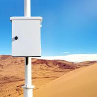 Caja de Distribución Impermeable para Exteriores NEMA 4X, Acero Galvanizado Resistente a la Intemperie, Nivel de Protección IP65, Certificación CE ROHS, Resistencia a Impactos IK10