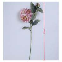 Simulasi Bunga Peony Sentuhan Asli Bunga Peony Sutra Buatan Hiasan untuk Dekorasi Pernikahan Ruang Tamu Dalam Ruangan Luar Ruangan