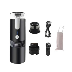 2024 nueva cafetera portátil 2 en 1 Fuente de alimentación Manual para uso en coche con cápsulas de café <span class=keywords><strong>Nespresso</strong></span> y café en polvo - Product Image 5