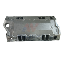 Collecteur d'admission en aluminium poli usiné CNC MATCHWAY New High Rise 3000-5000 pour moteur Vortec Small Block à simple plan pour Chevy