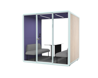 Flexspace 2025 nouveau Portable Studio bureau Pod travail insonorisé verre gousses intérieur bureau téléphone portable confidentialité Pod