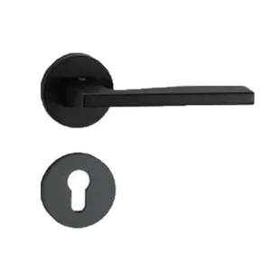 卸売合金製ロックボディ、ほぞ穴錠、分割ドアハンドルロックセット（室内ドア、ホテルドア用） - Product Image 2