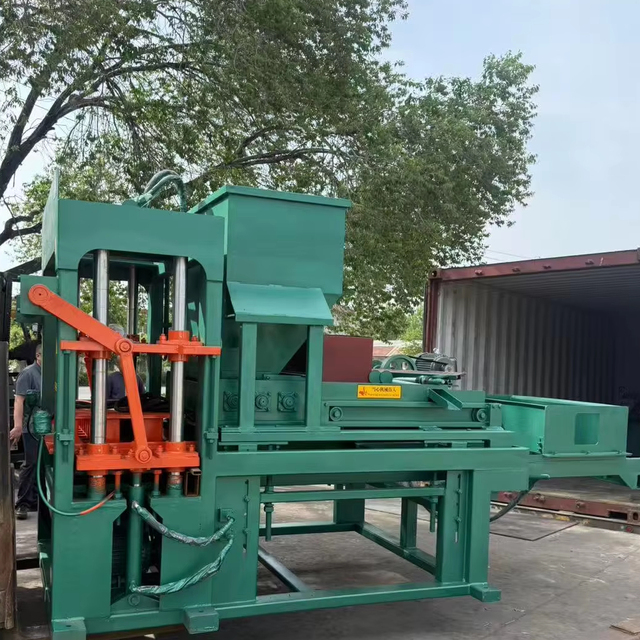 Earn Money Cheap QT5-20 Semi Automatic Cement Sand Interlock Block Making Machine Paving Brick Mould