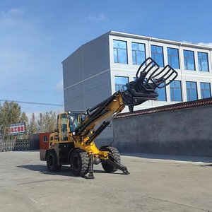 Chargeur télescopique 2.5ton Mini roue <span class=keywords><strong>Petit</strong></span> chargeur diesel télescopique chargeur meilleur prix chargeur flexible - Product Image 2