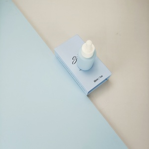 Flat Shoulder Custom Color Multi-Capacity 30ml 50ml Skin Care Packaging Eye Facial Serum Glass Body Oil Dropper <b>Bottle</b> with <b>Box</b> - Product Image 4