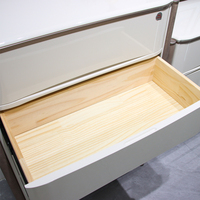 Nouveaux ensembles de meubles de chambre à coucher en bois, commode de luxe en MDF avec 5 tiroirs