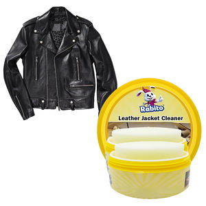 Huile de soin du <span class=keywords><strong>manteau</strong></span> Soin du <span class=keywords><strong>cuir</strong></span> de mouton Huile de veste noire Nettoyant tout usage - Product Image 1