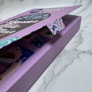 กล่องของขวัญคริสต์มาสแบบกำหนดเอง ปฏิทินนับถอยหลังวันคริสต์มาส กล่องขนมปริศนา มี 24 ช่อง - Product Image 4