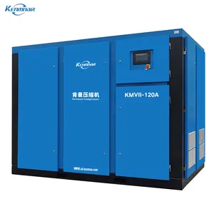 Permanent Magnet Variable Frequency Screw Air Compressor KMVII-120A 8/10/12bar