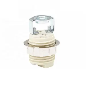 gu10 sockel halogen lampe Suppliers-G9 Lampe Fassung FÜHRTE Kristall Lampe Kronleuchter Halter Basis Sockel mit M10 Halterung