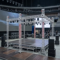 TFR Truss en aluminium à connecteurs rapide FT34 290*290mm 50*2 50*3, support de truss d'éclairage, truss de toit en aluminium pour sonorisation et éclairage, produit phare