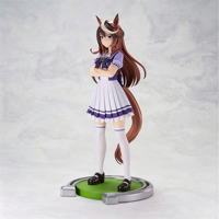 Vente en gros - Figurine d'anime officielle UmaMusume Pretty Derby Symboli Rudolf Ver PVC - Modèle de collection - Boîte d'origine