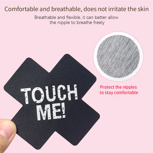Peeqi Pasties personnalisés pour femme, cache-tétons en satin, cache-seins sexy, pasties jetables, pasties mignonnes, autocollants sexy pour les tétons - Product Image 4