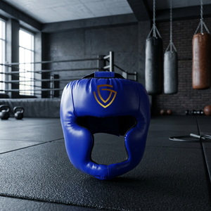Customizable High Quality Boxing Headgear Breathable <b>Synthetic</b> <b>Leather</b> Protective Design OEM Service Custom Design Options - Product Image 2