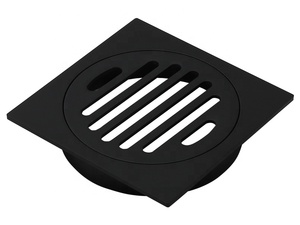 Watermark <strong>Brass</strong> Bathroom <strong>Floor</strong> Waste <strong>Drain</strong> 110*110mm <strong>Cover</strong> 100mm Outlet Rectangular <strong>Floor</strong> <strong>Drain</strong> Copper - Product Image 3