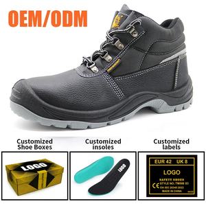 CE S3 تم التحقق منه مانع للانزلاق بالزيت مقاوم للماء يمنع ثقب إصبع القدم الصلب للرجال حماية العمل الصناعي - Product Image 5