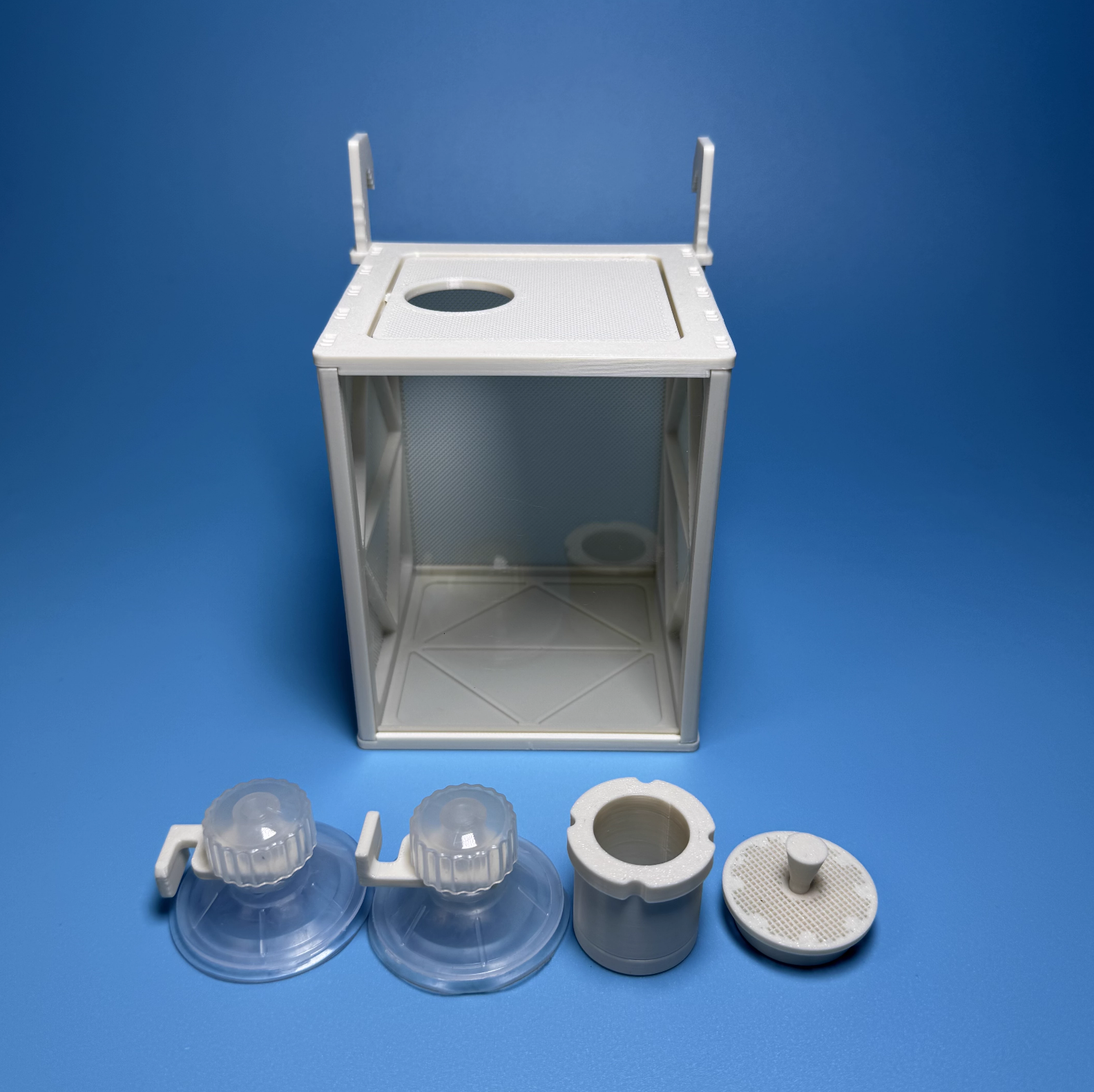 White(Suction cup and hook dual-purpose)