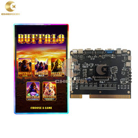 Carte PCB de machine d'arcade verticale Buffalo Multi 5 en 1 à monnayeur pour jeux vidéo