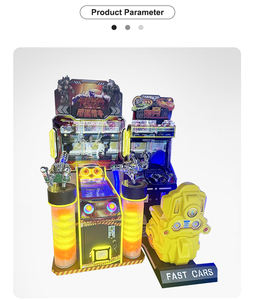 Máquina de juego de disparos Arcade que funciona con monedas, simulación de tiro Skye oscurecido, 2 <span class=keywords><strong>pistolas</strong></span> para máquinas expendedoras, grúa de boxeo para muñecas - Product Image 6