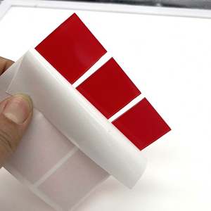 Ruban adhésif double face en acrylique rouge, haute adhérence et transparent, idéal pour la pose automobile et les travaux manuels - Product Image 3