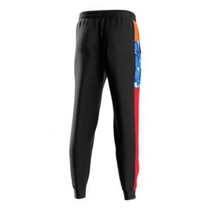 Pantalon de survêtement OEM/ODM pour musculation, coupe droite ample, avec motifs graphiques par sublimation - Product Image 2