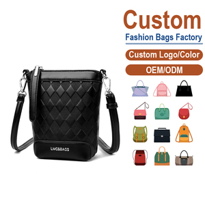 Sac de téléphone en cuir PU en gros – Approvisionnement direct usine avec design matelassé diamant et sangle réglable - Product Image 2