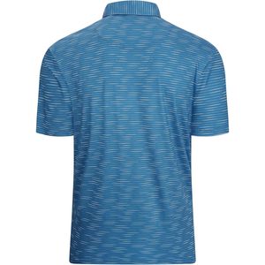 เสื้อโปโลชายลายทางสำหรับตีกอล์ฟ แห้งเร็ว ระบายเหงื่อได้ดี สีน้ำเงิน ไซส์ M - Product Image 3