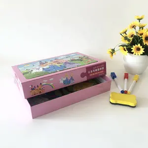 New Multifunction Creativity Girl 5 IN 1 Paper 30 36 40 48 Advance Puzzle With Drawing Board Toys For Kids