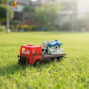 AJB 18CM Lastwagen 9CM Motorrad Friktionsfahrzeug Trägheitsgleitauto Lehrreiches Spielzeug für Kinder - Product Image 2