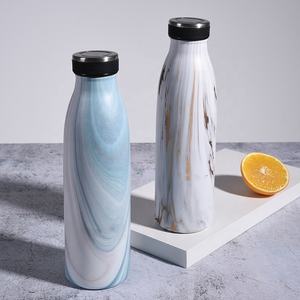 Botella de leche de acero inoxidable, termo aislado con logotipo personalizado OEM, Cola colorida, agua caliente y fría, 350ml, 500ml, 750ml - Product Image 2