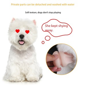 Mainan perkawinan anjing jantan-anjing untuk melepaskan ketegangan seksual. Dapat dicuci saat siklus panas. Boneka Rideable untuk bermain, mainan hewan peliharaan kebahagiaan - Product Image 5