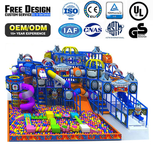 Attraente bambini vendita calda elettronico giochi al coperto cortile scivolo di plastica grande parco giochi al coperto di nuovo disegno per bambini parco giochi al coperto - Product Image 1