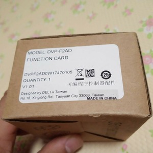 Módulo de Expansión de Entrada Analógica PLC Serie DVP-F2AD, 2 Canales, para Control Industrial, Superventas - Product Image 1